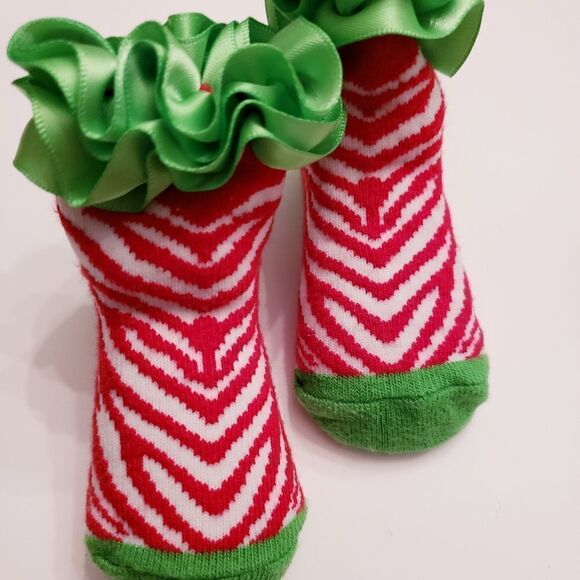 NWOT Christmas Baby Socks - Picture 2 of 3